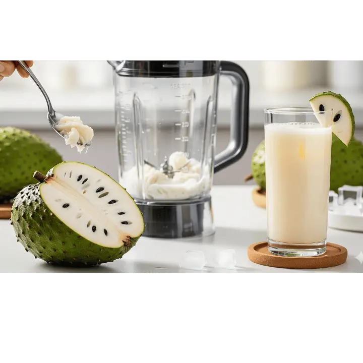 como prepara jugo de guanabana suave