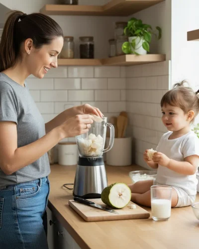para la familia jugo de guanabana